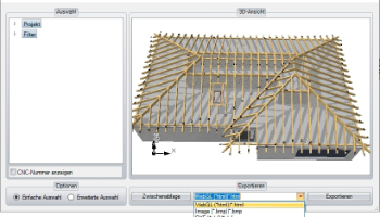 3D model export as 3D HTML and 3D PDF