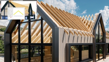 Timber roofs with single or double framework