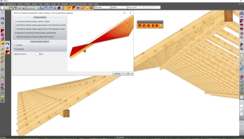 Tools for irregular old buildings, e.g.: sail roofs generator with plate/ridge level